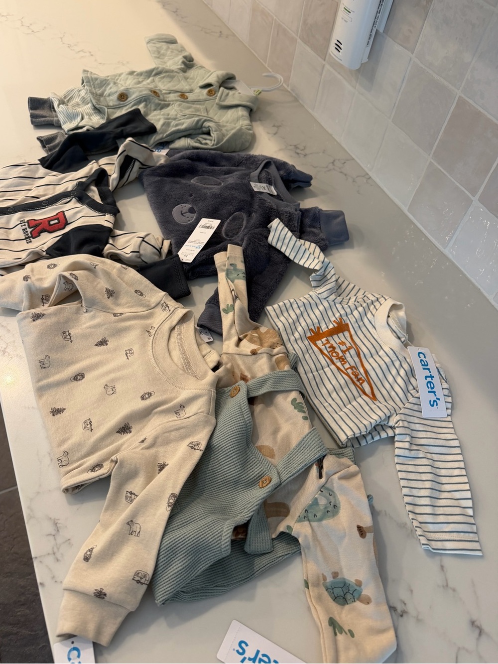 Carter's NWT Baby boy 6 piece bundle- SIZE 3 months